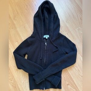 Frankie’s Bikinis Black Hoodie